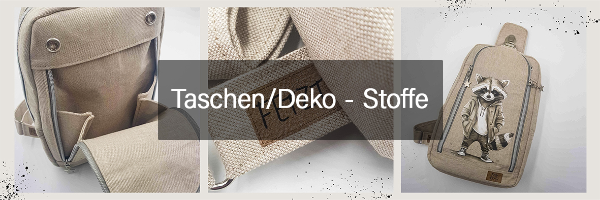 Taschen & Deko Stoffe