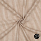 Preview: Musselin Double Gauze - Streifen #beige/weiss