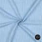 Preview: Musselin Double Gauze - Streifen #blau/weiss