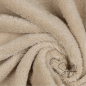 Preview: Kuschel Fleece - beidseitig - Beige