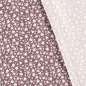 Preview: Baumwoll Jersey - Mini Flowers #altrosa dunkel