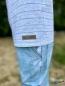 Preview: Label  " Boot + Wellen Lines - Rechteck " -  ca. 5 cm breit - Kunstleder ++ Farbauswahl ++