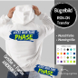 Preview: Bügelbild "Alles nur eine PHASE - STROKE" - Farben & Größe frei wählbar