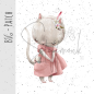 Preview: BIG Patch - Sweet Cat - Konfetti Weiss