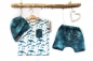 Preview: Baumwoll Jersey - Aquarell Wale -