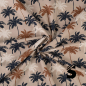 Preview: Baumwoll Jersey - Palmenmeer #beige