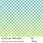Preview: Karogrunge #grün/blau - Bio Jersey