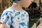 Preview: Baumwoll Jersey - Aquarell Wale -