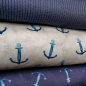 Preview: Strick Jersey - Khaki - Recycled Cotton