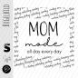 Preview: Bügelbild - " MOM mode " all days...