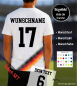 Preview: SET Trikot - Bügelbild " Wunschfarbe + Wunschname + Wunschzahl " - Größe wählbar