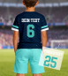 Preview: SET Trikot (WM EDITION) - Bügelbild " Wunschname + Wunschzahl " - Größe wählbar