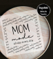 Preview: Bügelbild - " MOM mode " all days...