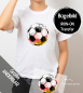 Preview: Bügelbild - " Fussball #Deutschland (alleine) "