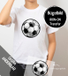 Preview: Bügelbild - " Fussball (alleine) "