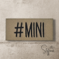 Preview: Label - #MINI - ca. 2cm x 4cm - Kunstleder ++ Farbauswahl ++