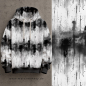 Preview: Glitch #schwarz/grau - French Terry