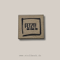 Preview: Label - Fetzt - ABER SOWAS VON - ca. 3cm x 3cm - Kunstleder ++ Farbauswahl ++
