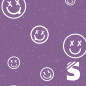 Preview: Smilies  #Purple  - Bio Jersey