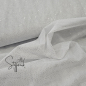 Preview: Soft Tüll - Weiss - Glitzer Silber