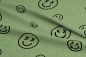 Preview: SMILIES #sage/schwarz - Bio Jersey
