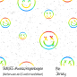 Preview: SMILIES #weiss/regenbogen - Bio Jersey