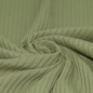 Preview: Rib Jersey / Rippjersey - BREIT - "Olive"