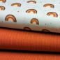 Preview: Strick Jersey - Rost - Recycled Cotton