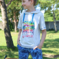 Preview: Bügelbild - "Summer Vibes - #Regenbogen (Rechteck)
