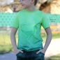 Preview: Ep - EINZEL Panel "DINO"  - " HELLLIME/SEA " - Bio Jersey