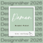 Preview: Kombi-Paket Designnäher 2026 - " Damen " - Bio French Terry