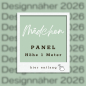 Preview: Ep - Panel Designnäher 2026 - " MÄDCHEN " - Bio French Terry - (Höhe 1 Meter)