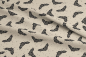 Preview: 1 Meter RESTSTÜCK - Ep Bio French Terry - FLEDERMÄUSE Beige