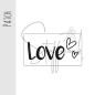 Preview: Patch / Aufnäher  - "Love"
