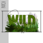 Preview: Patch / Aufnäher  - Wild (eckig)