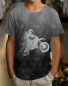 Preview: Ep - EINZEL Panel - CROSS  #hellgrau/dunkelgrau - Bio Jersey