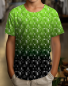 Preview: Pixel #schwarz/grün - Bio JERSEY