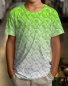 Preview: Pixel #hellgrau/grün - Bio JERSEY