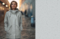 Preview: VB - EP "Konfetti # Hellgrau/schwarz "  SOFTSHELL