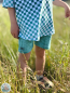 Preview: Ep - DENIM/Jeansoptik - #sea - Bio French Terry