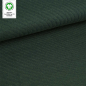 Preview: Bio-Strickjacquard von Stoffonkel Jacquard - Rippen - Waldgrün