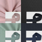 Preview: Musselin Double Gauze - (gewebte Dots) - #Altrosa