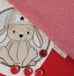 Preview: Patch / Aufnäher  - "Coole Socke" - Knitoptik grau - Rund