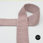 Preview: Gummiband  50mm  - #altrosa   - Rippen