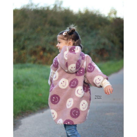 Teddy Stoff - Smilies - Altrosa