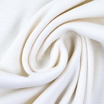 Swafing Maike Uni - Sommersweat French Terry - (Creme) Weiß