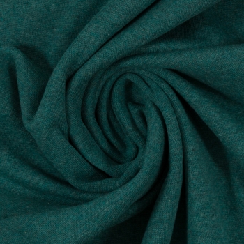 - ÜBERBREITE 100cm -Bündchen Heike melange - Dunkelpetrol