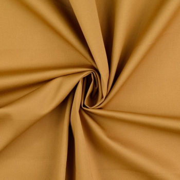 TWILL - elastisch - Senf Uni