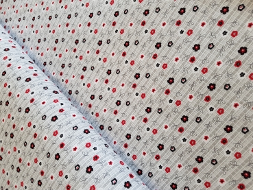 Baumwoll Jersey Kleine Blümchen