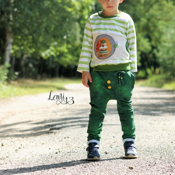 Patch / Aufnäher  - Cool Mom - Blockstreifen